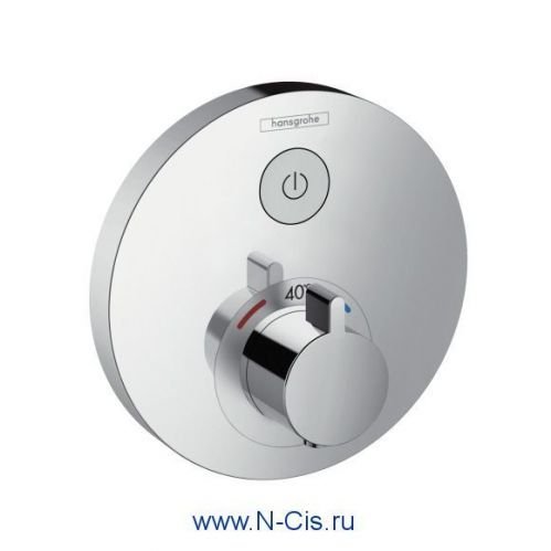 Hansgrohe 15744000 Наружняя часть термостата 1 потребитель Shower Select в Чайковском